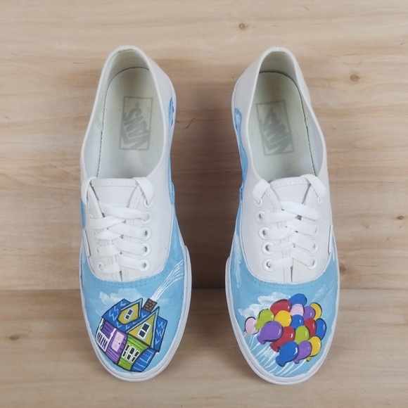 Akatsuki Cloud Vans Shoes tilpassede håndmalte sko Akatsuki Cloud Vans Shoes tilpassede håndmalte sko